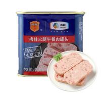 梅林（MALING）火腿午餐肉罐头 340g（单位：罐）新老包装交替发货