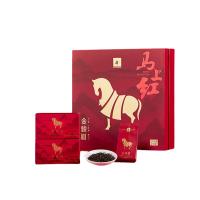 八马茶业 D0217FF 马上红武夷山金骏眉特级红茶 4g/包 48包/盒(单位：盒) 红色