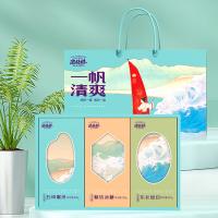 米妹妹（MIMEIMEI） 一帆清爽礼盒 真空包装 800g（东北绿豆300g、五常粥米400g、冰糖100g） （单位:盒）