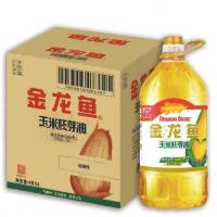 金龙鱼 非转基因压榨一级 玉米胚芽油 4L （单位：桶）新老包装随机发货