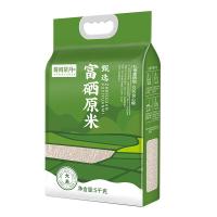 陇间柒月 富硒原米 大米 真空包装5kg 松石绿（单位：袋）