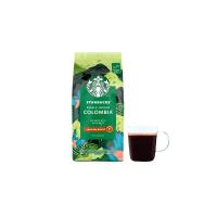 星巴克（STARBUCKS） 哥伦比亚 精品烘焙咖啡豆 中烘黑咖啡 200g(单位：袋)