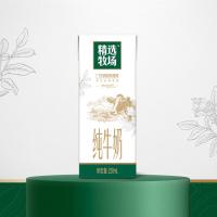 蒙牛（MENGNIU） 精选牧场纯牛奶 生牛乳 250ml×12包 (单位:箱)