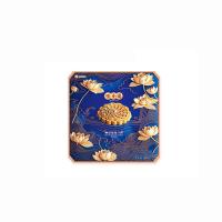 咀香园 顺意莲莲 月饼 800g(单位：罐) 纯白莲蓉蛋黄月饼120g*1+果仁月饼120g*1+红豆沙玫瑰月饼100g*2+芝士奶黄月饼60g*2+低糖绿茶绿豆蓉月饼60g*2+黑芝麻蓉月饼60g*2