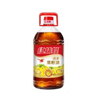 红蜻蜓 浓香型菜籽油 非转基因 小榨工艺 5L（单位：瓶）
