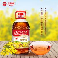 红蜻蜓 浓香型菜籽油 非转基因 小榨工艺 5L（单位：瓶）