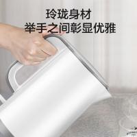 苏泊尔（SUPOR） 电水壶双层隔热壶壁 304不锈钢无缝内胆 SW15E02A 1.5L (单位:台) 白色