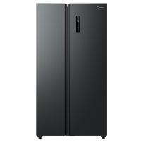 美的（Midea） 冰箱 对开门 BCD-605WKPZM(E) 605L 1台/箱 (单位:台) 炭灰