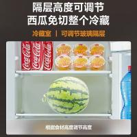 美的（Midea） 冰箱 双门 BCD-186WMA 186L 1台/箱 (单位:台) 榭湖银