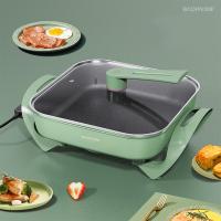 豹牌 电火锅 大容量,不粘锅 BP-WD332 4.0L 6台/箱 (单位:台) 绿色