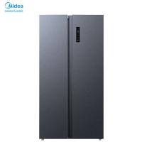美的（Midea） 对开门冰箱 大容量 BCD-532WKPM(ZG) 532L 1台/箱 (单位:台) 墨兰灰-星动