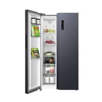美的（Midea） 对开门冰箱 大容量 BCD-532WKPM(ZG) 532L 1台/箱 (单位:台) 墨兰灰-星动