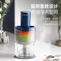 摩飞电器（Morphyrichards） MR9405 食物处理器 134*134*283mm (单位:台) 轻奢蓝