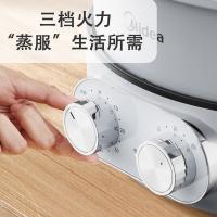 美的（Midea） ZGC3012C 多功能电蒸锅 16L(5L蒸笼*2+6L锅体)（单位：台）蓝色