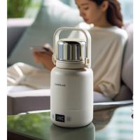 乐扣乐扣（LOCK&LOCK） 烧水壶 便携式 EJC3755(大) 1000ml 6个/箱 (单位:个) 白色 绿色随机发货