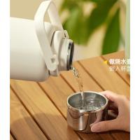 乐扣乐扣（LOCK&LOCK） 烧水壶 便携式 EJC3755(大) 1000ml 6个/箱 (单位:个) 白色 绿色随机发货