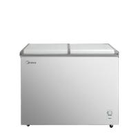 美的（Midea） BCD-271VMQ 冰柜 271L 卧式蝶形门冷藏 2级 GB26920.2 (单位：台) 白色