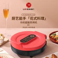 利仁（Liven） 电饼铛 小型双面加热 LPBC-2669 261*305*133mm 1台/箱 (单位:台) 红色