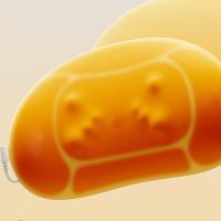 PGG W6 智能款腰部按摩器 398*129*240mm (单位: 个)黄色