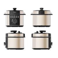美的（Midea） MY-E501 电压力锅 5L（双胆）（单位：台）香槟金