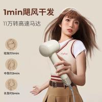 直白（zhibai） S1 高速吹风机 1400W(单位：个) 含风嘴+磁吸支架 奶白色