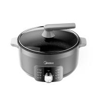 美的（Midea） MC-DHE3008T 多功能锅家用电火锅 旋钮调节电煮锅 6L（单位：台）