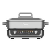 美的（Midea） HGS382712 电鸳鸯锅 8L (单位: 个)