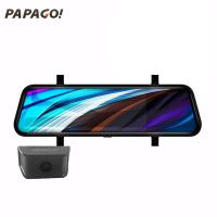 PAPAGO! 后视镜行车记录仪GoSafe738Plus 1080p双镜头9.66英寸(单位：台)黑色