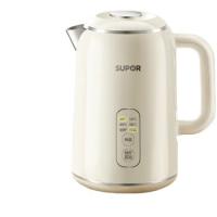 苏泊尔（SUPOR） SW-15T75A 侧显温度烧水壶 1.5L 白色（单位：个）