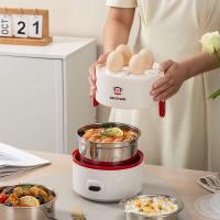 大嘴猴（Paul Frank） DZH-Z1001-A 电热蒸煮双层饭盒 1.2L (单位: 个)