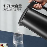苏泊尔（SUPOR）SW-17SJ01 双层保温防烫电水壶 1.7L (单位:台) 曜石黑