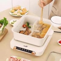 新飞 分体式驾鸯火锅 FTHG-R173 6L (单位:台) 象牙白