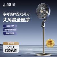 先锋（SINGFUN） 碳纤维双风叶复古扇 DLD-M9 298*298*1080mm (单位:台)