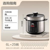苏泊尔（SUPOR）SY-60YC505Q 电压力锅双内胆6L（单位：台）