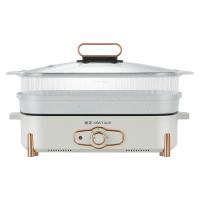 金正（NINTAUS） JZL-550 多功能锅 5L （单位：台） 白色+玫瑰金