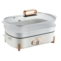 金正（NINTAUS） JZL-550 多功能锅 5L （单位：台） 白色+玫瑰金