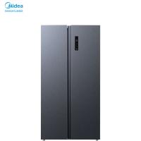 美的（Midea） 对开门冰箱 风冷双变频 BCD-532WKPM(ZG) 532L 1台/箱 (单位:台) 墨蓝灰-星动