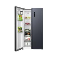 美的（Midea） 对开门冰箱 风冷双变频 BCD-532WKPM(ZG) 532L 1台/箱 (单位:台) 墨蓝灰-星动
