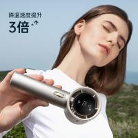 几素 Pro1S 高速手持风扇 5000mAh 铝合金 充电款 0-100档可调速 定频 10W （单位：台） 棕色