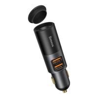 倍思（Baseus） 一拖二USB 车载充电器 120W 黑色（单位：个）