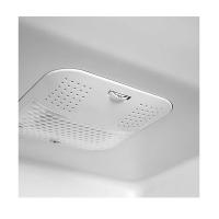 TCL R163F1G-B 冰箱 双门小型冰箱 迷你电冰箱 一体成型箱体 (单位:台)闪白银