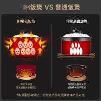 虎牌 JPC-G10C  压力IH智能电饭煲 3L 红色（单位：个）