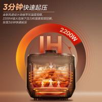 美的（Midea） MY-S572N 电压力锅 2200W 5L（单位：台）钛钢灰色