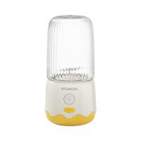 现代（HYUNDAI）HY-008 榨汁机  容量：300ml 额定电压5V 额定功率35W 操控方式：按键式 （单位：台）白黄色