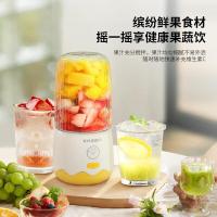 现代（HYUNDAI）HY-008 榨汁机  容量：300ml 额定电压5V 额定功率35W 操控方式：按键式 （单位：台）白黄色