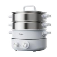 美的（Midea） ZGC3012C 电蒸锅 16L 灰色（单位：台）