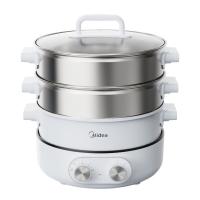 美的（Midea） ZGC3012C 电蒸锅 16L 灰色（单位：台）