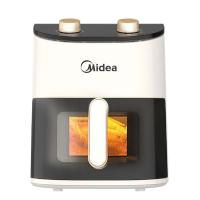美的（Midea） 空气炸锅 可视 MF-KZE4588TQ 4.5L (单位:台) 白色主体+黑色
