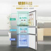 格力（GREE） BCD-216TCL 上下三门冰箱 216L 三级能效（单位：台）太空银