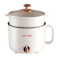 欧锐铂 ORB-724 尽美-蒸煮料理锅 电火锅 1.5L 米白色（单位：个）